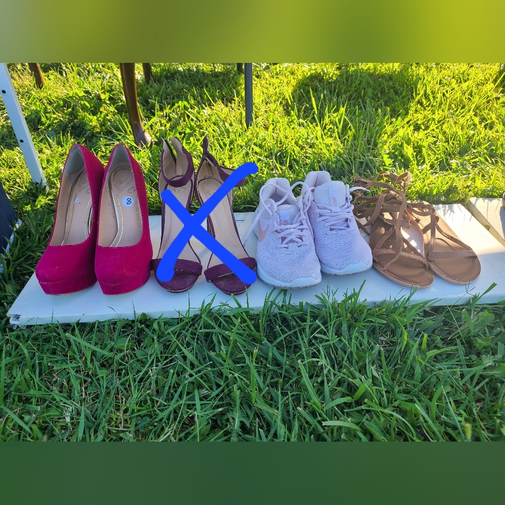 Shoes bundle (size 8 EU 38)
